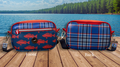 The Plaid Fish Purse